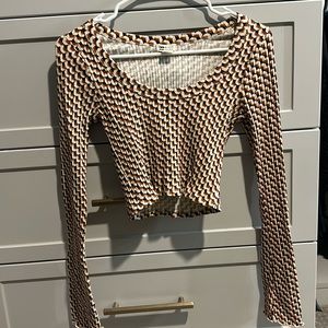 Brand new billabong long sleeve crop size medium